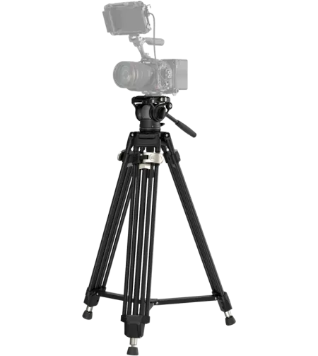 SmallRig 4163 Heavy-Duty Aluminium Video Tripod Kit FreeBlazer AD-80