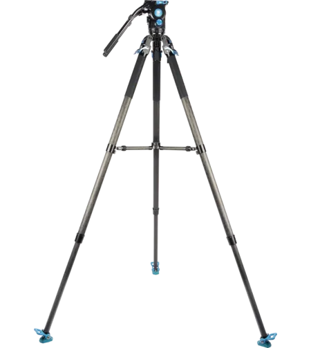 Sirui Pro Video Tripod Kit Rapid SVT-75 Pro + Fluid Head SVH15