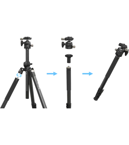 SmallRig 4288 Tripod with Lateral Center Column CT200