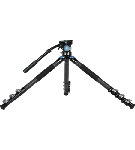 Sirui Carbon Fiber Tripod Kit with VideoHead L-324F + VH-10