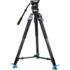 Sirui Pro Video Tripod Kit Rapid SVT-75 Pro + Video Head VHS10