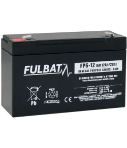 FULBAT AGM-FP 6V-12Ah akumulators