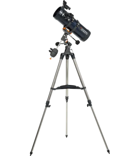 Celestron Astromaster 114EQ-MD telescope with Phoneadapter and Moonfilter