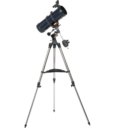 Celestron Astromaster 114EQ-MD telescope with Phoneadapter and Moonfilter