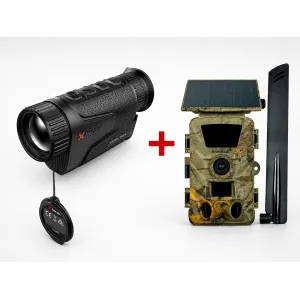 Nocpix LUMI L19 termokaamera + Levenhuk Trap LTE30 rajakaamera