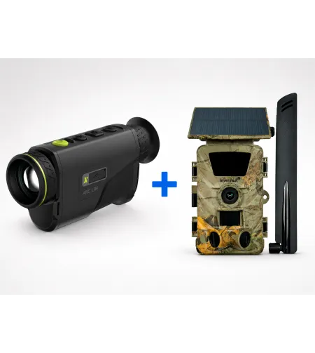 PIXFRA ARC PRO LRF A635P 640x512, 35mm, 1x-8x, 50Hz, Wi-Fi termokamera +LTE30 kamera