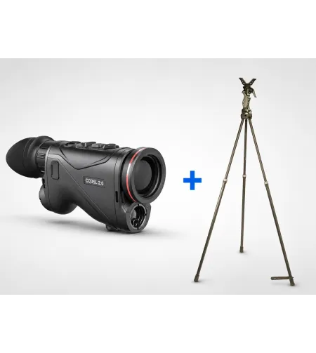 Termokamera HIKMICRO CONDOR CQ35L 2.0 ar tālmēru + Primos Trigger Stick Gen III