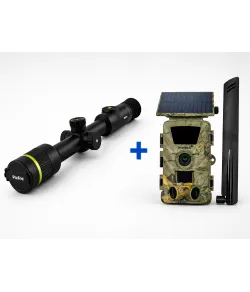 Тепловизионный прицел PIXFRA Pegasus P435 Pro 384x288, 35MM, 1x-8x WI-FI+Levenhuk LTE30