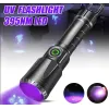 UV ultraviolett LED taskulamp 395 nM koos zoomiga