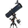 Celestron AstroMaster 130EQ peegelteleskoop nutitelefoni adapteri ja T2 Barlow' läätsedega
