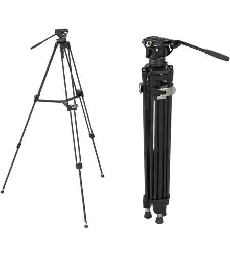 SmallRig 4163 Heavy-Duty Aluminium Video Tripod Kit FreeBlazer AD-80